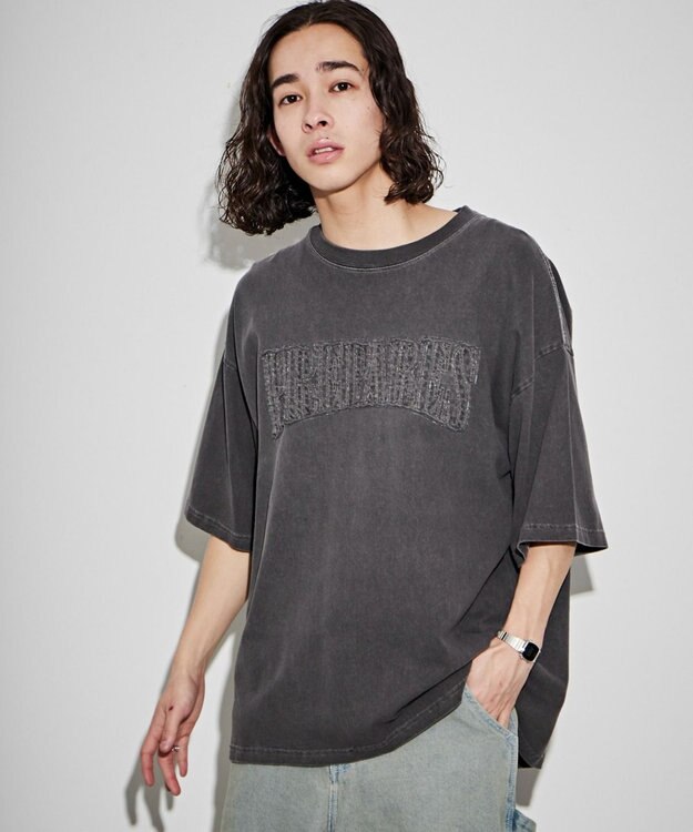 WEGO ピグメントダメージアップリケT（S） スミクロ