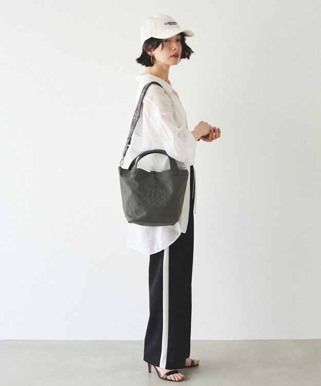 russet コーデュラナイロン2WAYミニトートバッグ(CE-1673-WEB) Gray