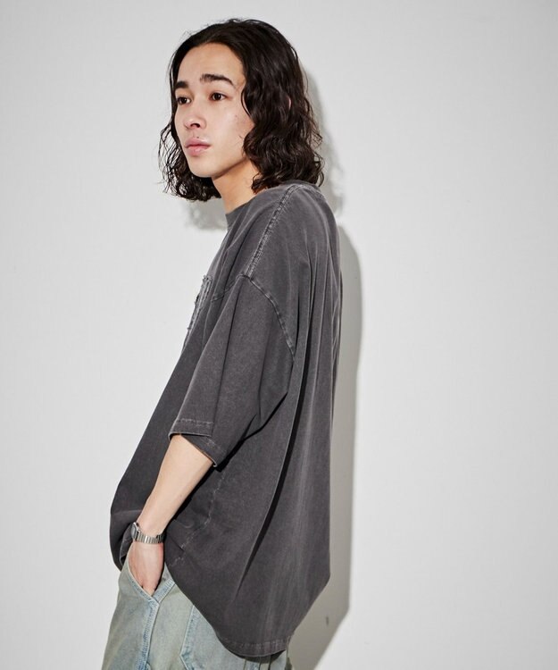 WEGO ピグメントダメージアップリケT（S） スミクロ