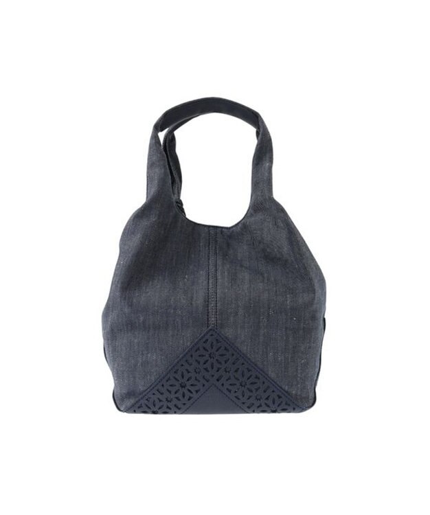 genten リノ トートバッグ小 ネイビー
