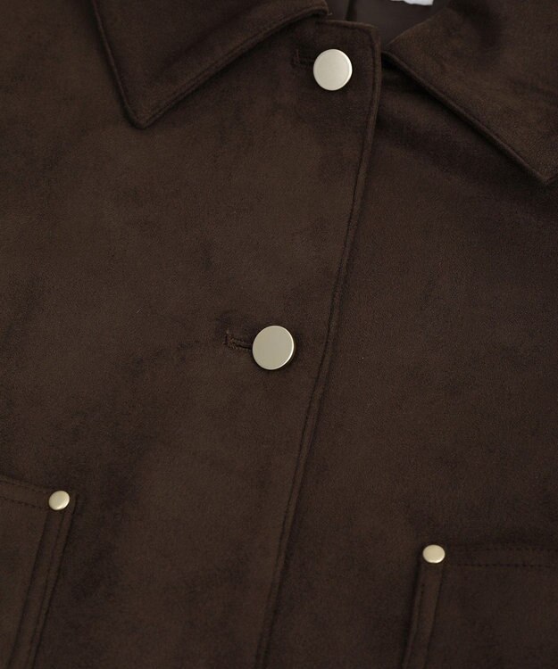 CRAFT STANDARD BOUTIQUE フェイクスエードブルゾン Brown