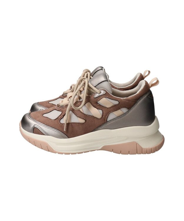 Bridget Birkin 【Bridget Birkin】ボリュームソールメッシュスニーカー ベージュ