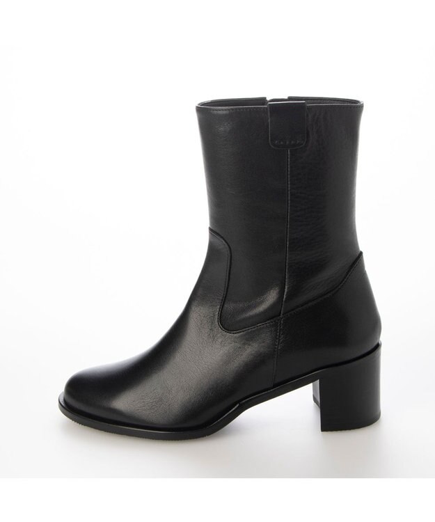 ing <ing>カジュアルハーフブーツ ブラック