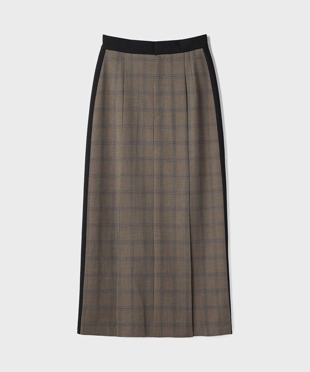 GRACE CONTINENTAL タックタイトスカート グレンチェック