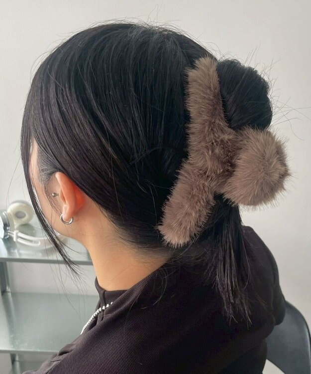 WEGO Lファーバンス ブラウン