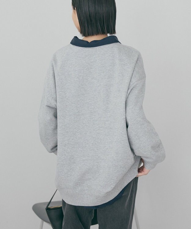 AMERICAN HOLIC 【WEB限定】BRUNSWICK GEORGIA BIGスウェット Light Gray Mixture