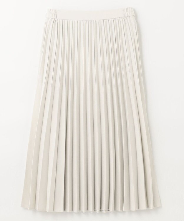 ANY 【14色展開/洗える】ウーリッシュ プリーツスカート エクリュ