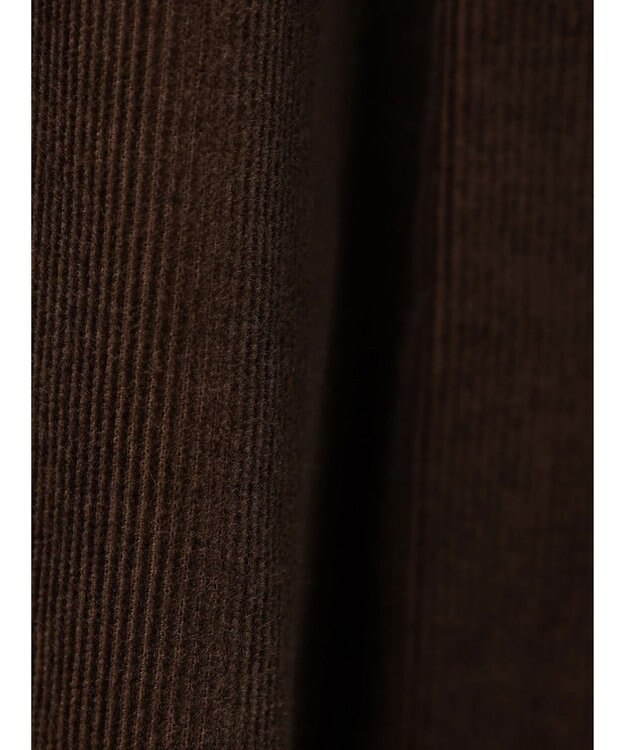CRAFT STANDARD BOUTIQUE コーデュロイバンドカラーシャツ Brown