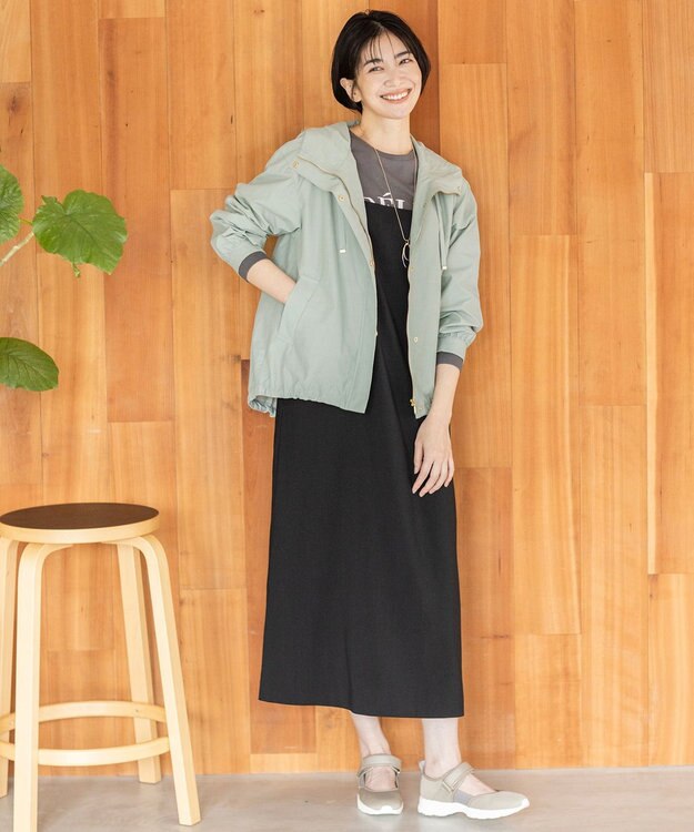 ANY ベルクロライトスニーカー カーキ