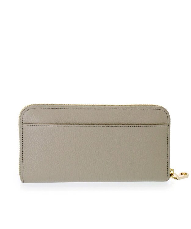 IBIZA 牛革　ラウンドファスナー長財布 ライムイエロー