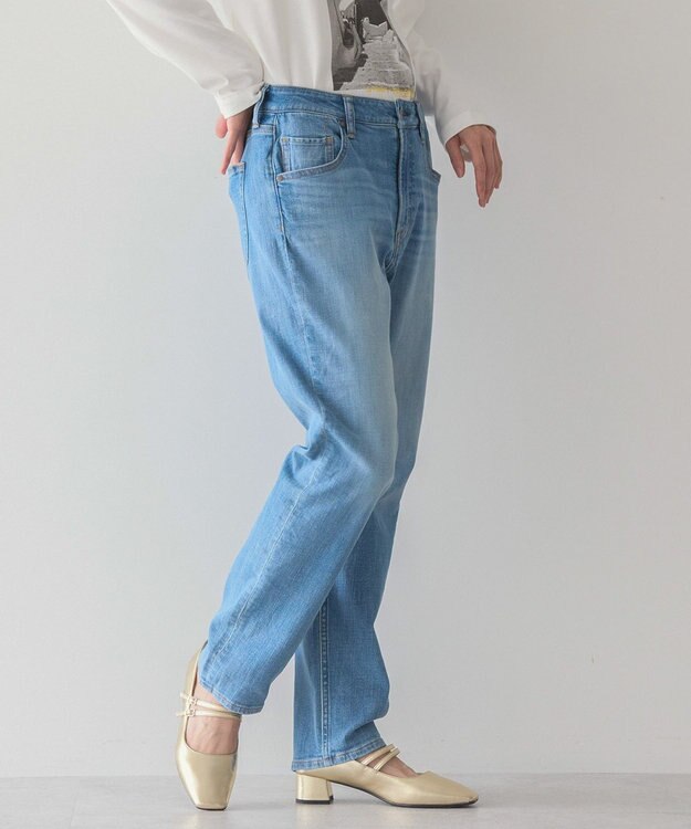 AMERICAN HOLIC テーパードデニム Light Indigo