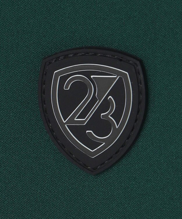 23区GOLF 【MEN】エアリージャージ半袖プルオーバー ダークグリーン系