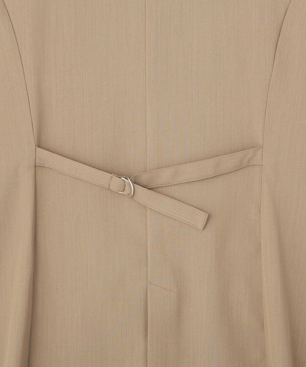 Green Parks クルーネック多釦ジレ Mocha