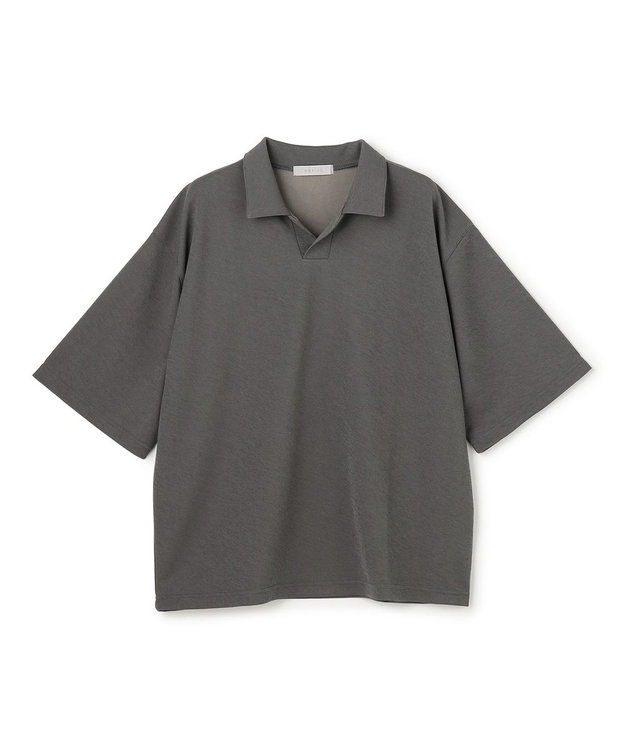 UNFILO MENS さらさらドライ クリーンポロ グレー