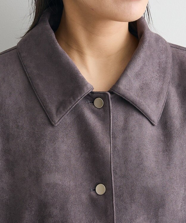 CRAFT STANDARD BOUTIQUE フェイクスエードブルゾン Charcoal Gray