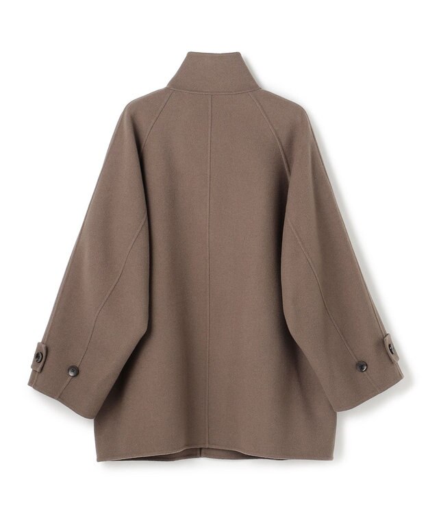 uncrave メルトンリバー ミドルダッフルコート モカ