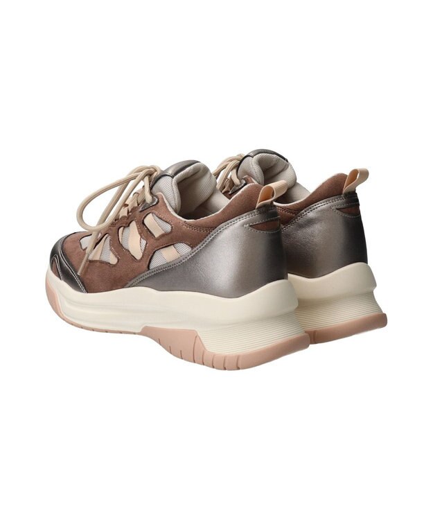 Bridget Birkin 【Bridget Birkin】ボリュームソールメッシュスニーカー ベージュ