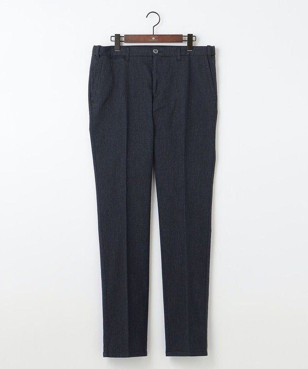 JOSEPH ABBOUD 【キングサイズ・ストレッチ】ムリネオックス オーガニックストレッチパンツ ネイビー系