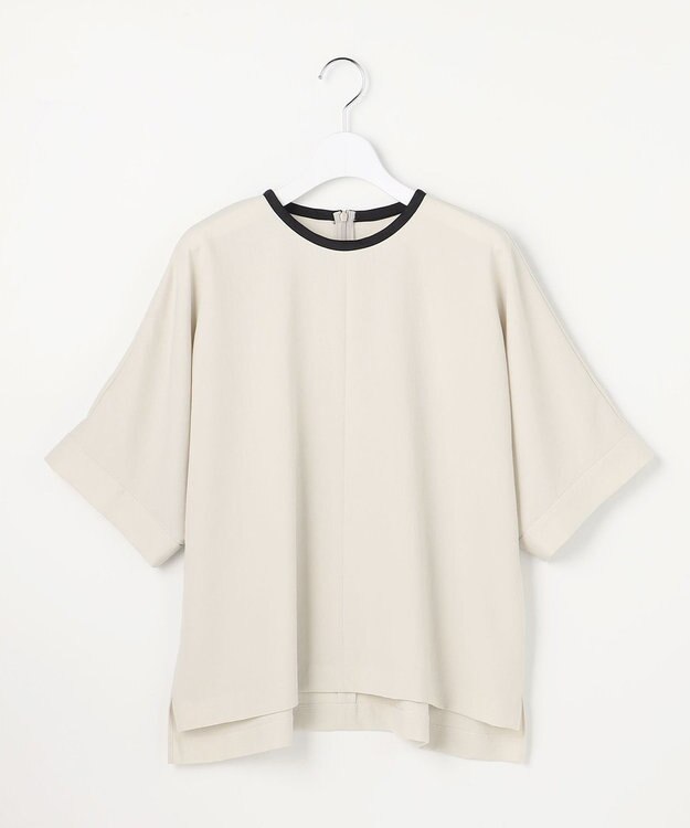 自由区 【セットアップ対応】テクスチャードスーツ ブラウス フラックス