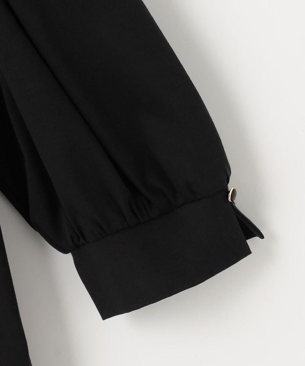 ANY SIS 【接触冷感】美人 ボリュームスリーブ カットソー ブラック