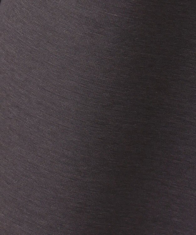 ICB 【セットアップ対応・洗える】コットンコンプレッシャー ストレートワンピース ミディアムグレー系