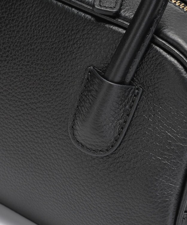 style code [Lyrss/リルス]牛革　ボストンバッグ ブラック