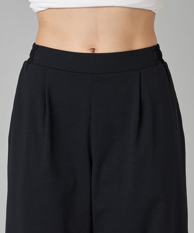 Chacott Chacott BALANCE EasyCare+ワイドパンツ ブラック