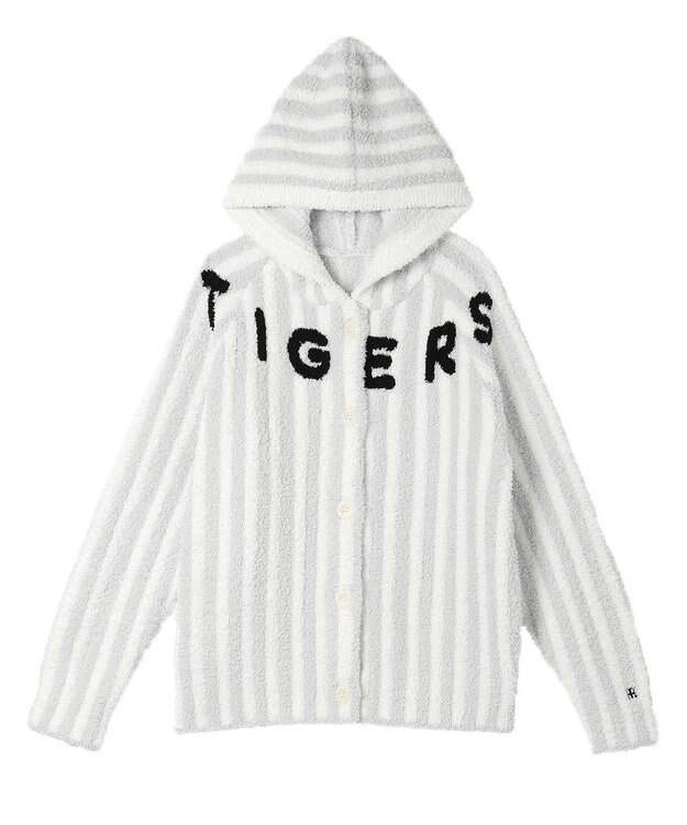 une nana cool MADE WITH 阪神タイガース やわらかモフモフフーディー GY