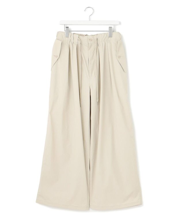 J.PRESS YORK STREET 【UNISEX】ナイロンタスランドライストレッチワッシャー イージーパンツ ベージュ系