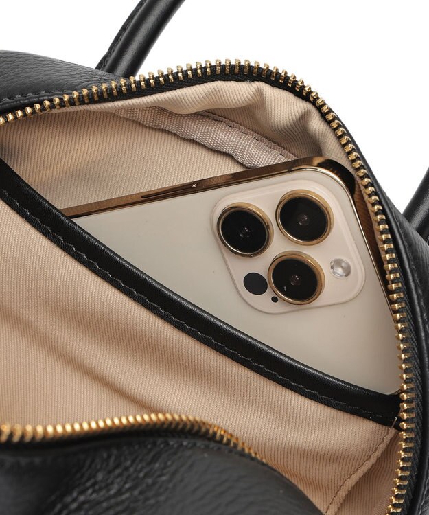 style code [Lyrss/リルス]牛革　ボストンバッグ ブラック