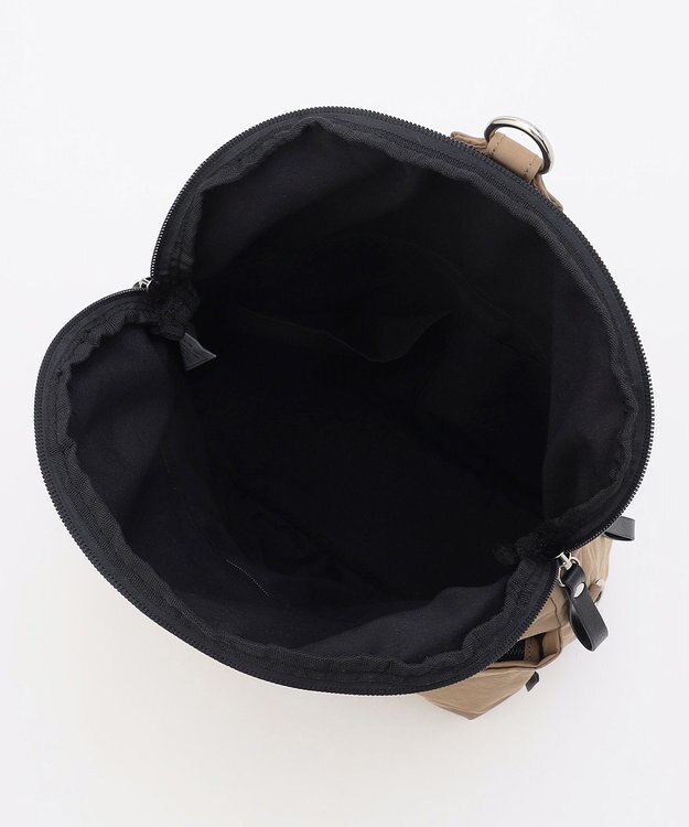 LA BAGAGERIE 【MONICA】フロントポケット2WAYバッグ グレージュ