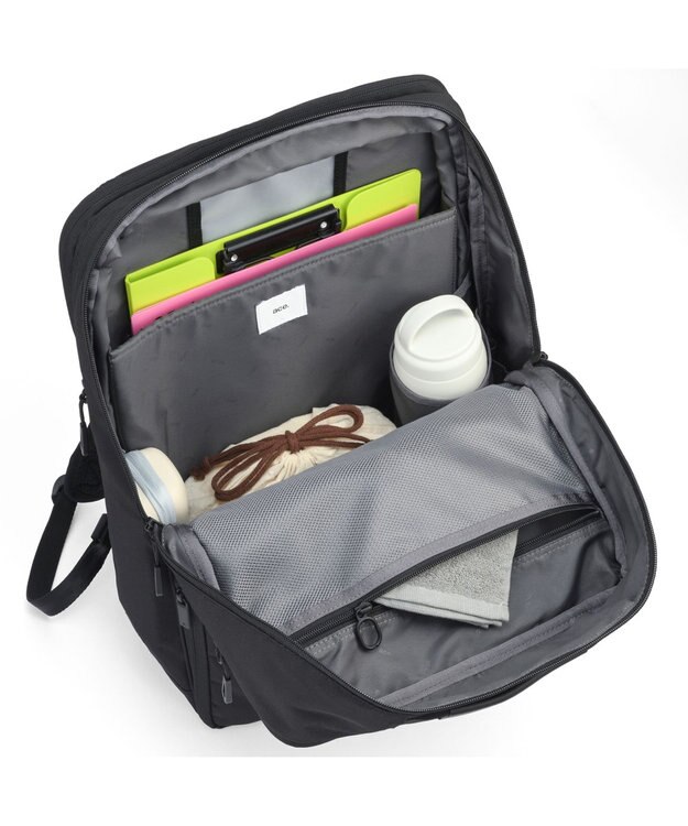 ACE BAGS & LUGGAGE ace. ガジェタブルU リュックサック B4/15.6インチPC収納 通勤 20073 エース ブラック