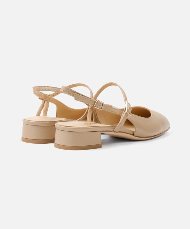 BONTRE 【LucaGrossi/ルカグロッシ】ラウンドトゥストラップシューズ/CH980-XS トープ