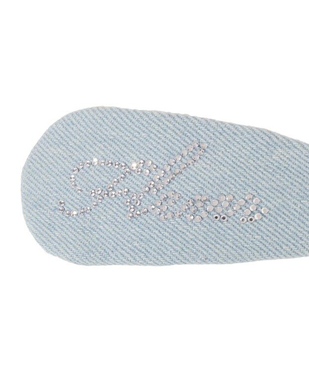 Maison de FLEUR ブルーマニアデニムスリーピン Light Blue