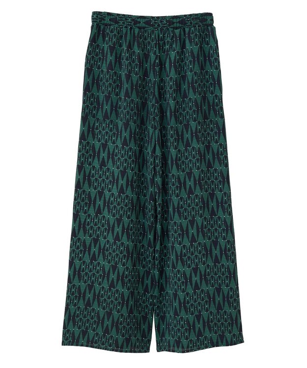 Green Parks 柄イージーパンツⅠ（ワイド） Green