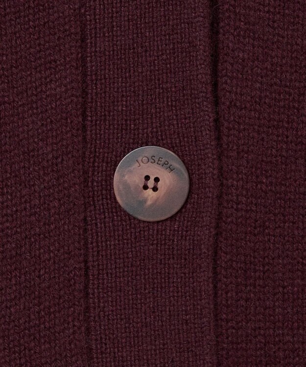 JOSEPH 【洗える】リュクスカシミヤカーディガン Maraschino
