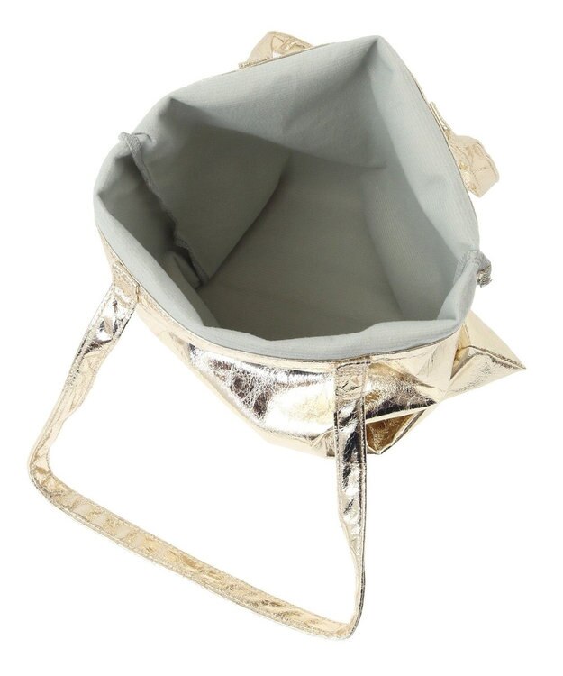 CRAFT STANDARD BOUTIQUE akha. メタリックトートバッグ Gold