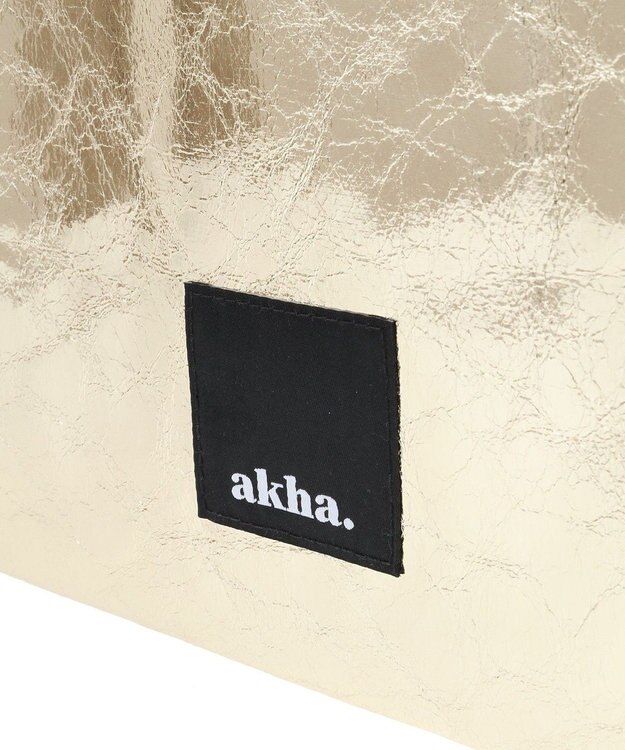 CRAFT STANDARD BOUTIQUE akha. メタリックトートバッグ Gold