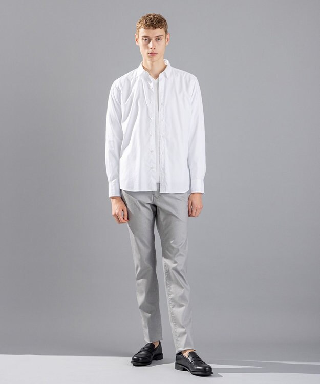 JOSEPH HOMME ライトアムンゼン　Vネック ホワイト系