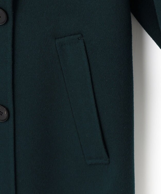 ICB ウールリバー ピーコート パイングリーン系