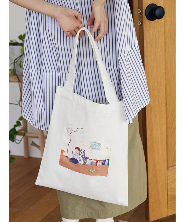 CRAFT STANDARD BOUTIQUE ｃｏｚｕｅ　トートバッグ White