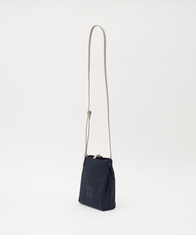 russet ナイロンミニショルダーバッグ(Z-235) Navy