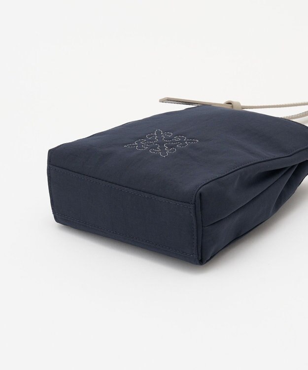 russet ナイロンミニショルダーバッグ(Z-235) Navy