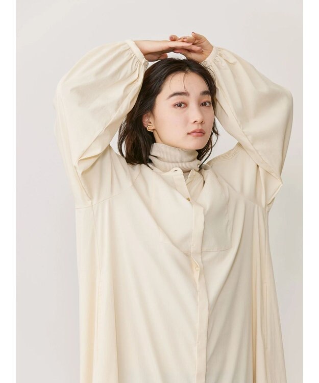 AMERICAN HOLIC フレアシャツワンピース Ivory