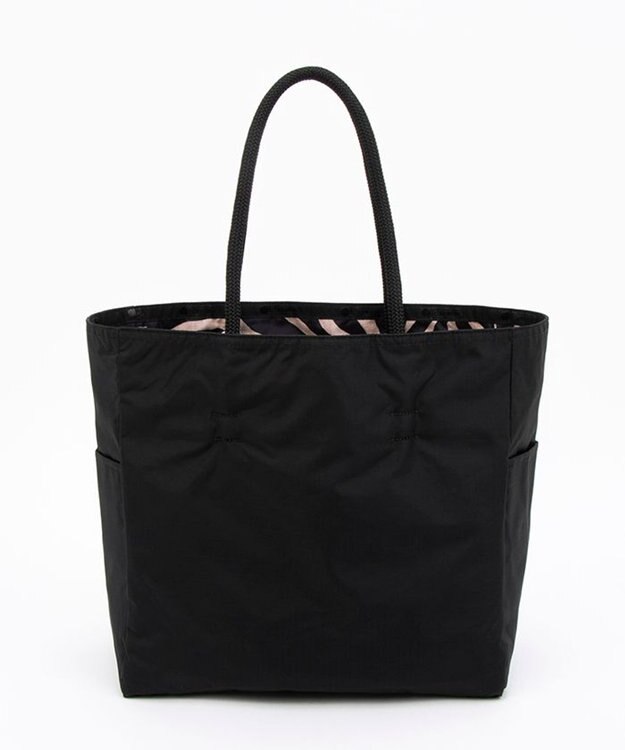 LeSportsac ML 2 WAY TOTE        /ラフィアゼブラ/ブラック ラフィアゼブラ/ブラック