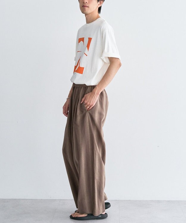 CRAFT STANDARD BOUTIQUE フラワープリントグラフィックＴシャツ A