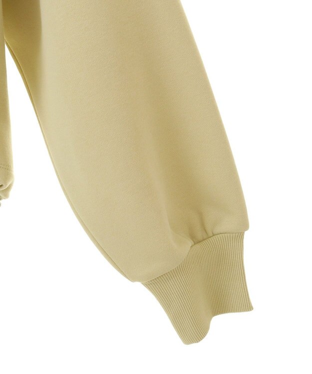 earth music&ecology ドロストヘムスウェット Yellow