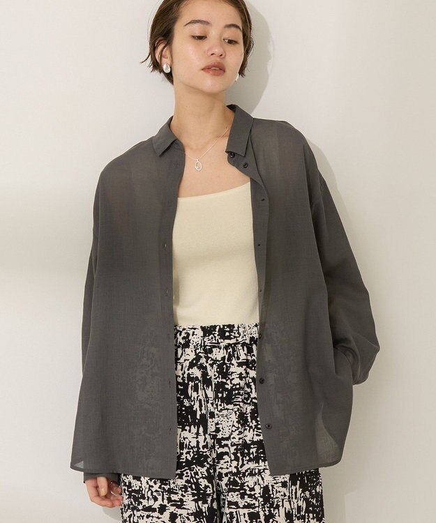 AMERICAN HOLIC シアーボイルレギュラーシャツ Check