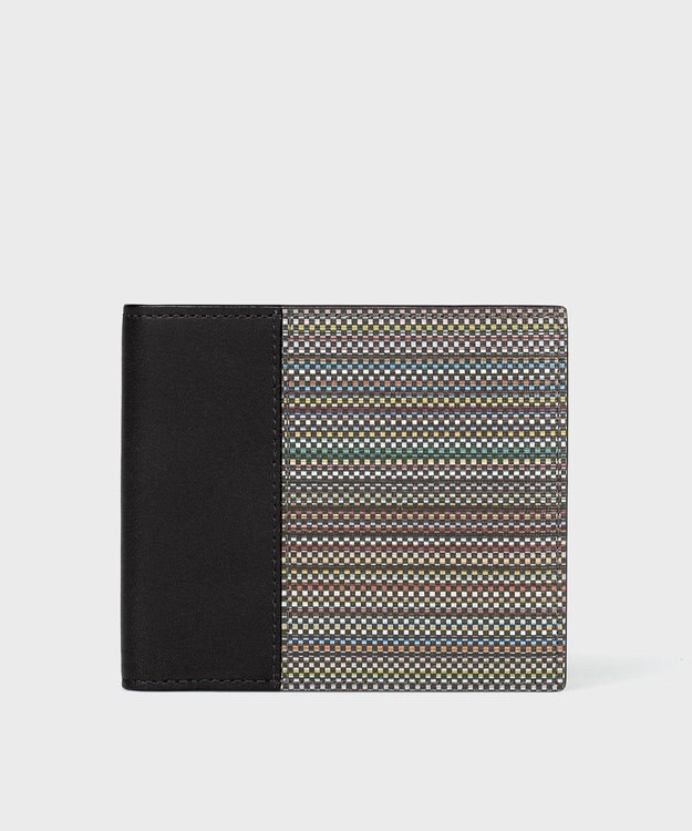 Paul Smith コーテッドキャンバス 2つ折り財布 ブラック