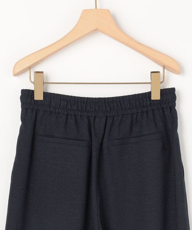 組曲 L 【先行予約】ライトリネンライクイージーワイド パンツ ネイビー系